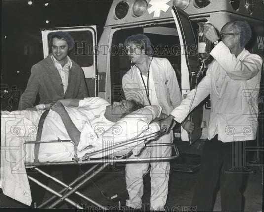 1978 Press Photo Former Alabama Governor James E. Folsom Suffers Possible Stroke - Historic Images
