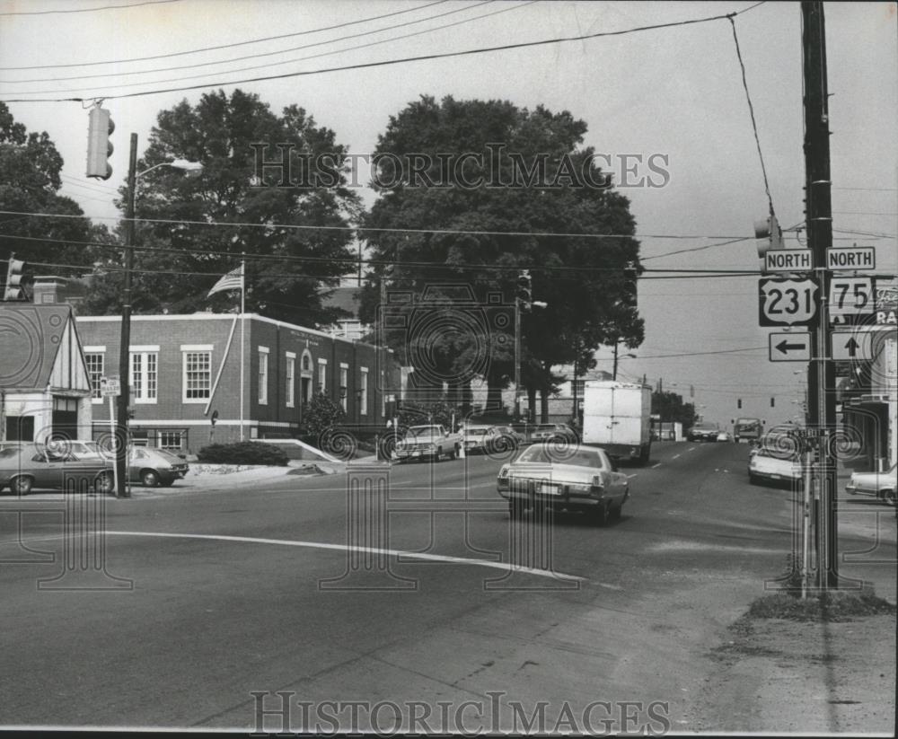 1978 Press Photo Oneonta, Alabama - The County Seat of Blount County - abna15610 - Historic Images