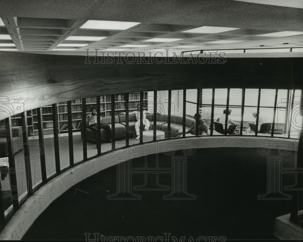 1980 Press Photo Birmingham, Alabama Colleges: Miles Library - abna16169 - Historic Images