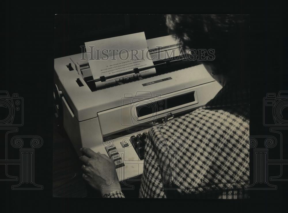 1978 Press Photo New word processing equipment coming to offices - abna16258 - Historic Images