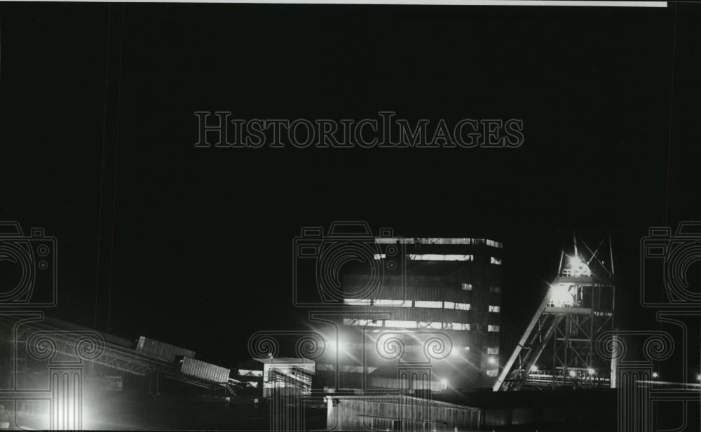 1981 Press Photo Jim Walters Coal Mine No. 5 in Alabama - abna16407 - Historic Images