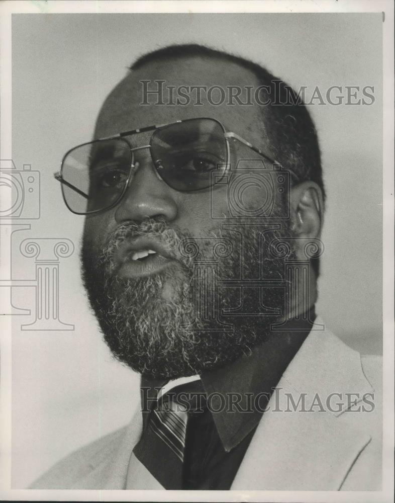 1990 Press Photo Miles Alabama College Single-Season Football Coach Robert Smith - Historic Images