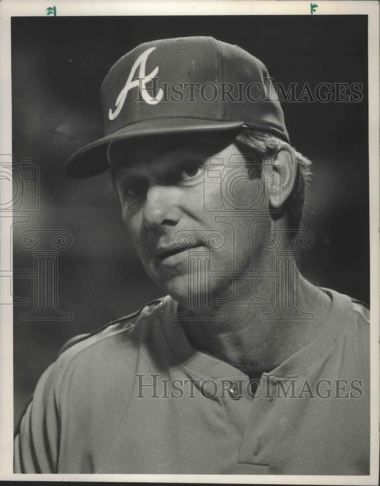 1986 Press Photo University Of Alabama Head Baseball Coach Barry Shollenberger - Historic Images