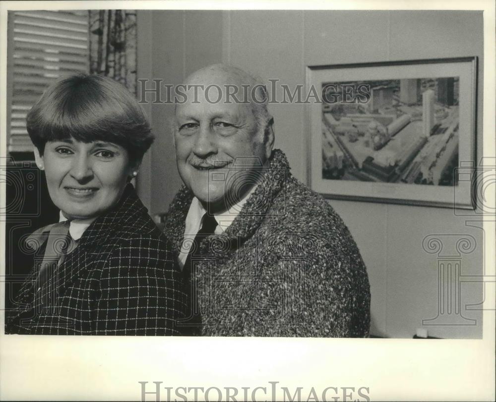 1985 Press Photo Christian Scientists - Elaine Natale &amp; Robert Carnes Milwaukee - Historic Images