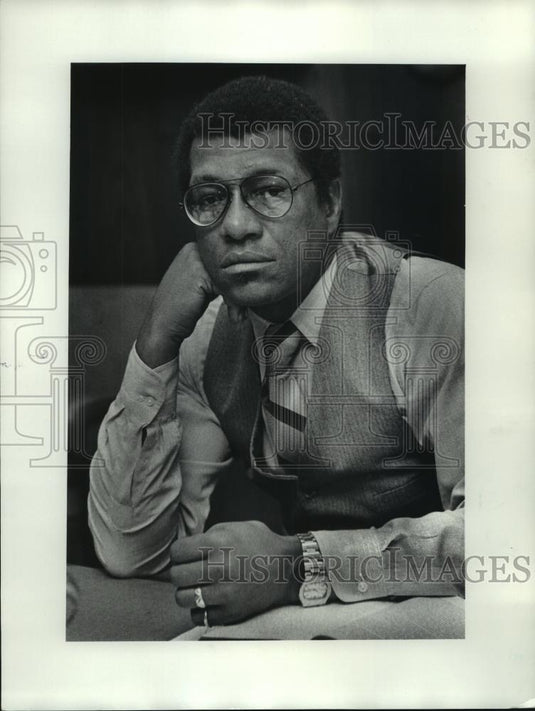 1978 Press Photo Orville Pitts Milwaukee Alderman - mjb86901 - Historic Images