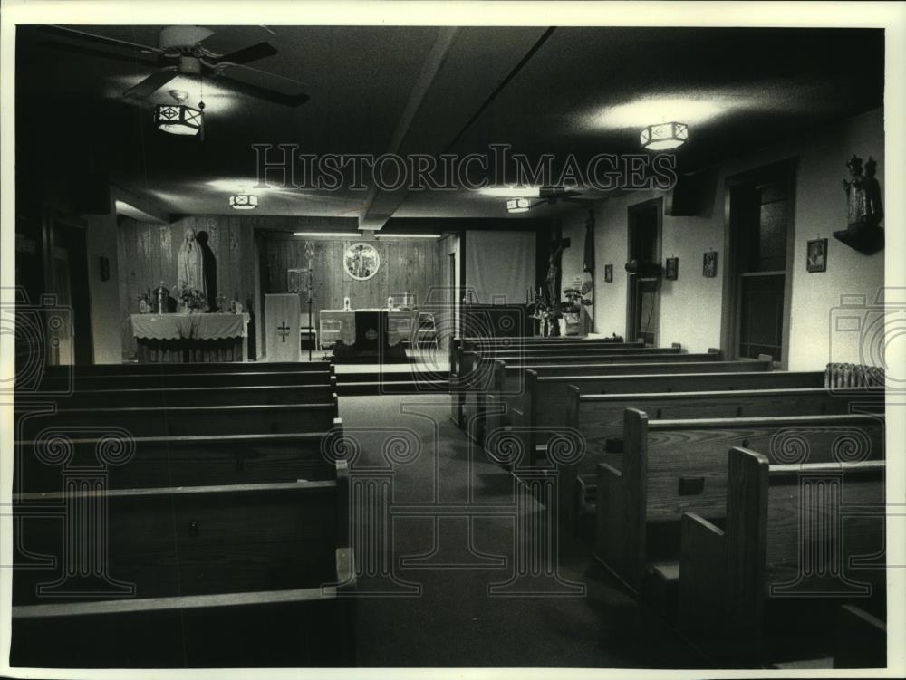 1991 Press Photo Milwaukee&#39;s St. Emeric Church will soon be demolished - Historic Images