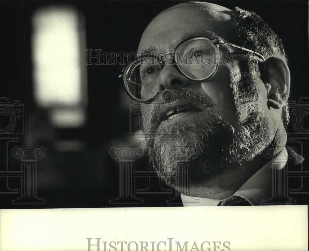 1990 Press Photo Joel Rodney future dean University of WI--Washington County - Historic Images