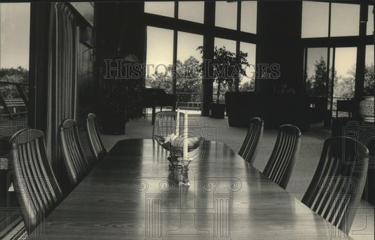 1986 Press Photo The home of John Joanis, Chairman of Sentry Insurance - Historic Images