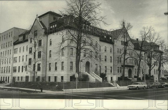 1978 Press Photo St. Mary's Nursing Home in Milwaukee, to be remodeled - Historic Images