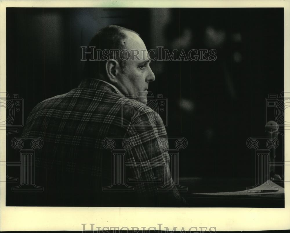 1983 Press Photo Marlan Peters, accused of murdering his estranged wife - Historic Images