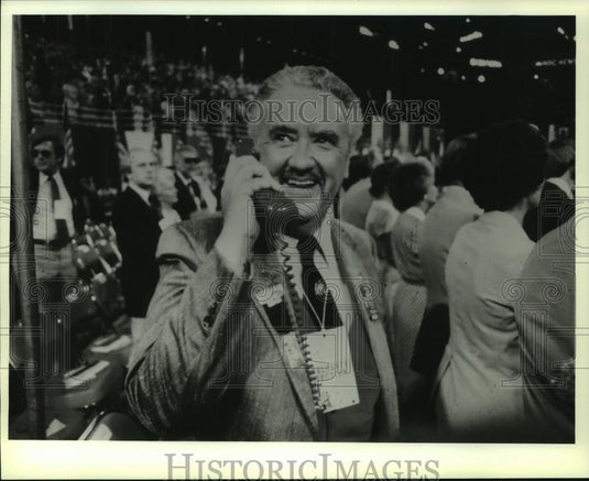 1980 Press Photo Wisconsin Gov. Dreyfus at GOP Convention - mjb89878 - Historic Images