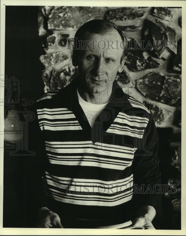 1982 Press Photo Art Polk Montello School Board member, Wisconsin - mjb90288 - Historic Images