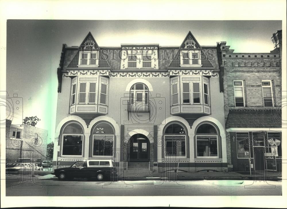 1986 Press Photo 52 Stafford Hotel built in 1894, Plymouth, Wisconsin - Historic Images