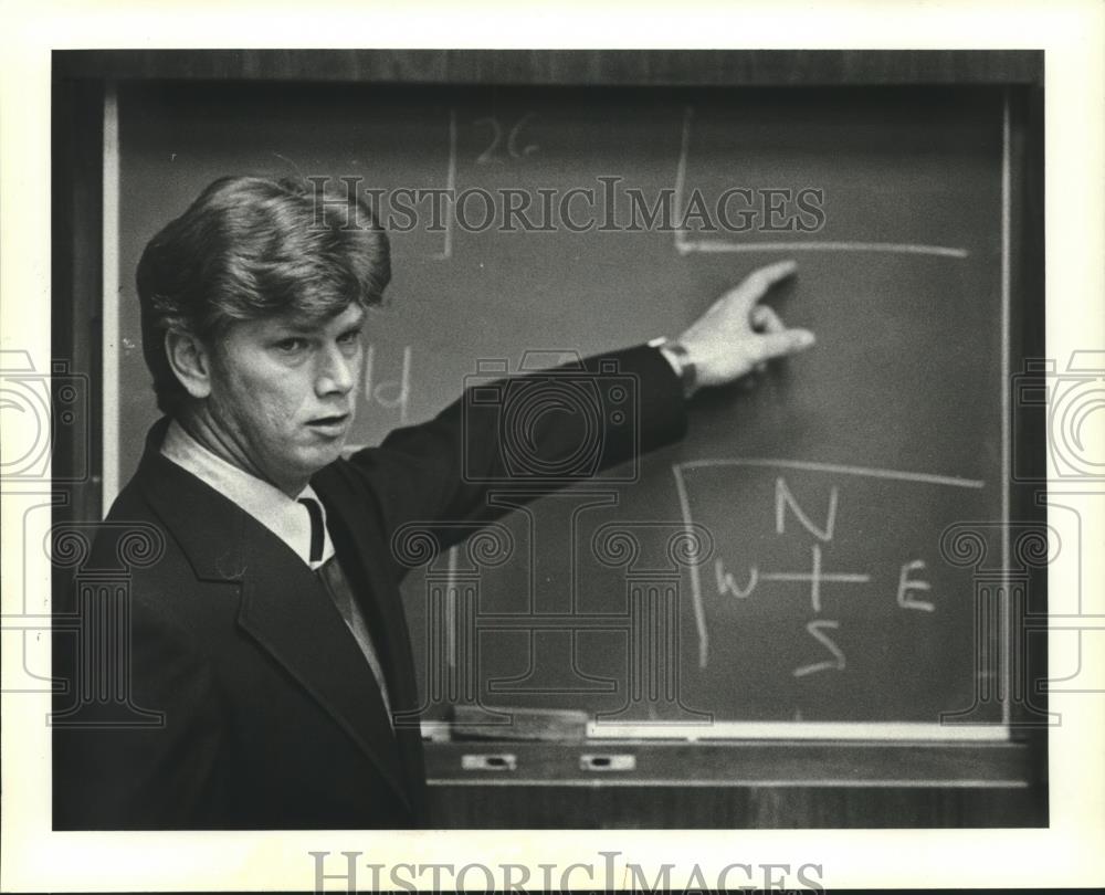 1981 Press Photo Michael Pohl, witness in police brutality claim - mjb90892 - Historic Images