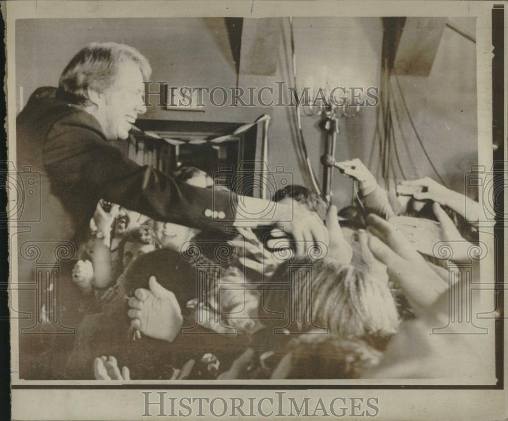 1976 Press Photo Carter Presidential Primary Victory - RRV19449 - Historic Images