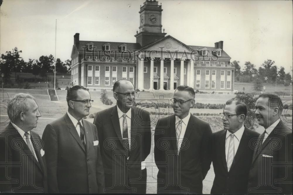 Press Photo College Leaders Discuss Howard Law School, Washington, DC - Historic Images