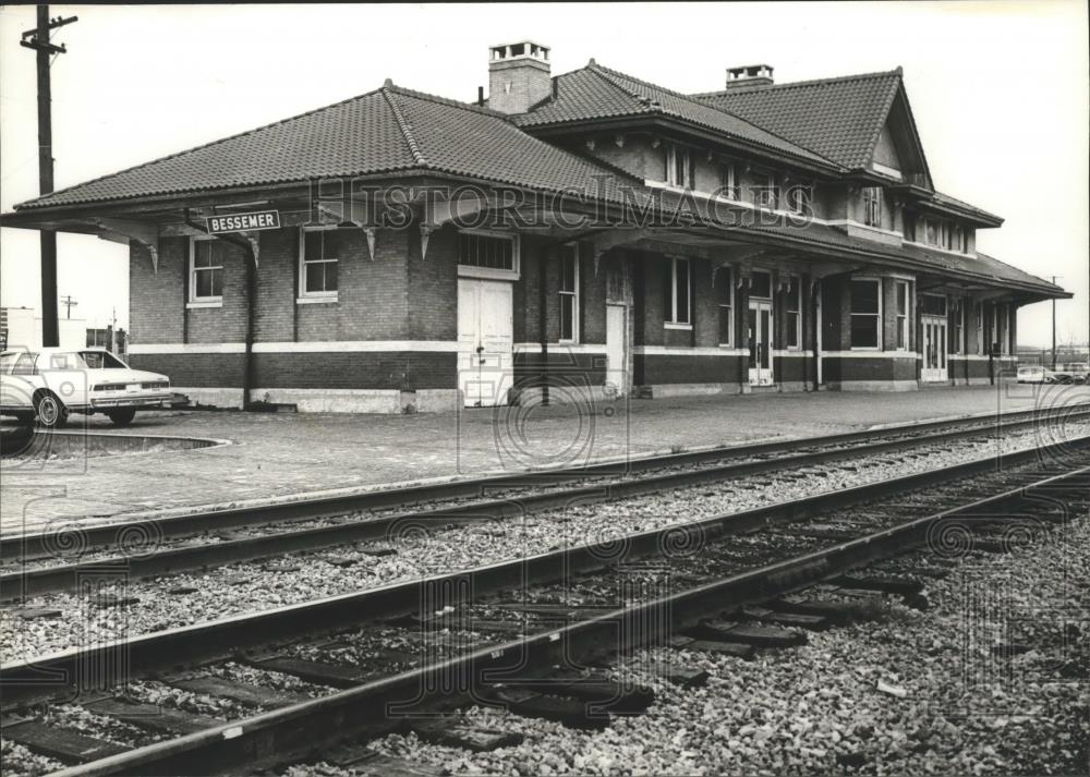 1979 Press Photo Bessemer, Alabama Depot, Under Renovation - abna18859 - Historic Images