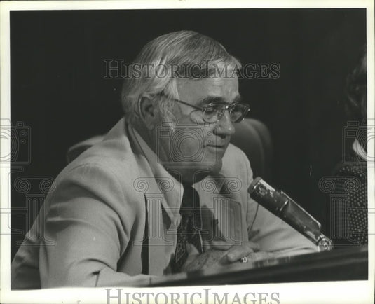 1980 Press Photo Russell Yarbrough, City Council, Birmingham - abna19000 - Historic Images