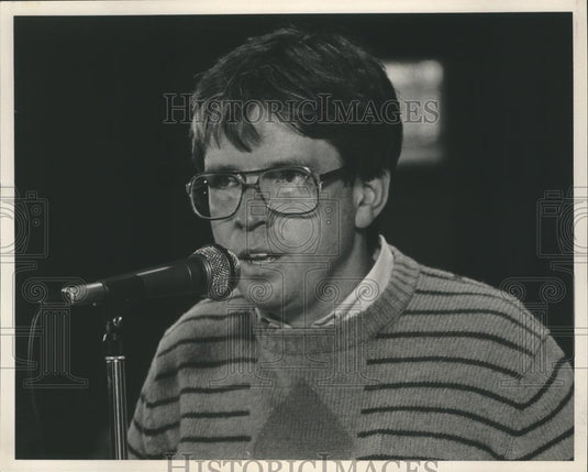 1987 Press Photo Bill Walsh, Birmingham Turf Club - abna19121 - Historic Images