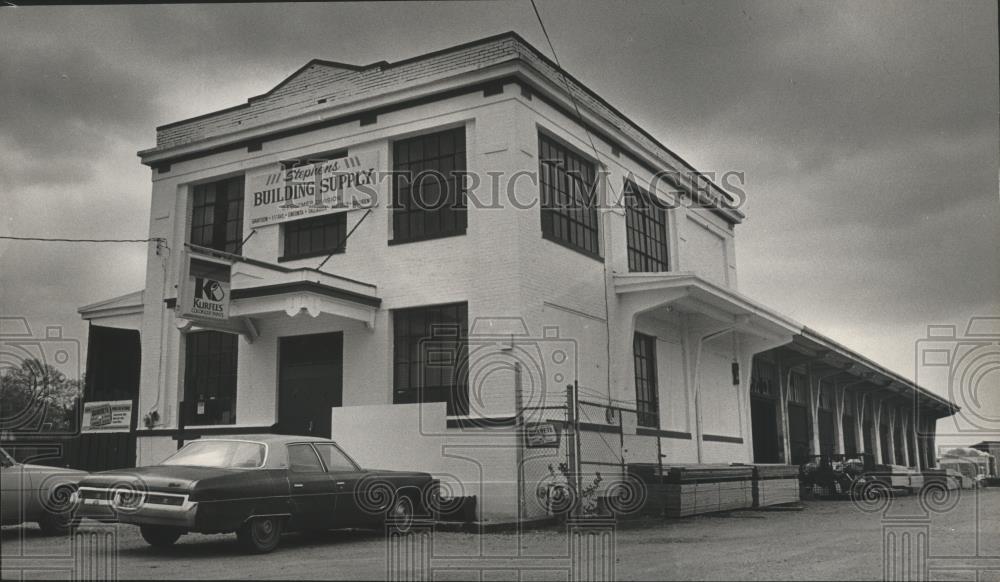 1984 Press Photo Railroad terminal in Bessemer, Alabama - abna19279 - Historic Images