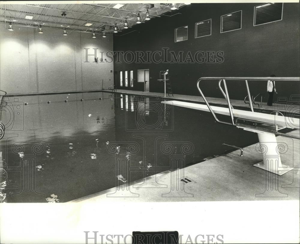 1979 Press Photo 75-feet Long Swimming Pool in New YMCA in Bessemer, Alabama - Historic Images