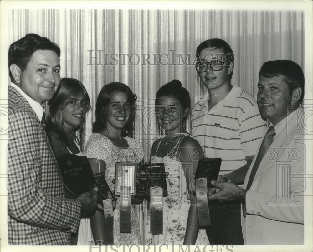 1980 Press Photo Shelby County 4-H team wins awards at state 4-H Congress - Historic Images