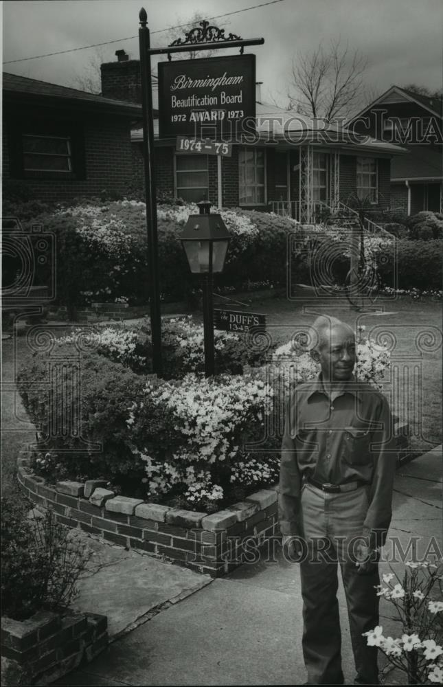 1980 Press Photo Duffs Win Birmingham Beautification Award Twice, Alabama - Historic Images
