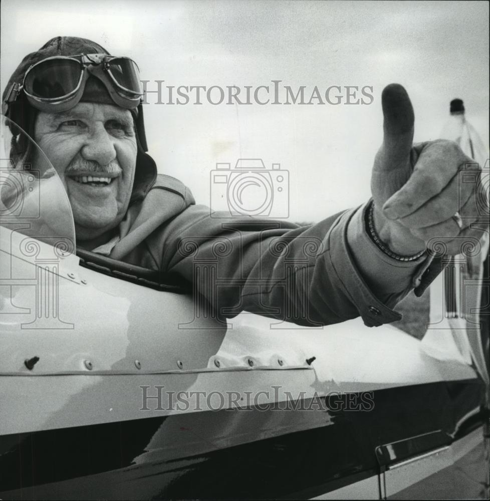 1978 Press Photo Glenn Messer, at the Southern Museum of Flight - abna16819 - Historic Images
