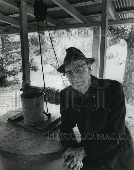 1978 Press Photo Reverend Paul Jones' Father Named Our Town, Alabama in 1913 - Historic Images