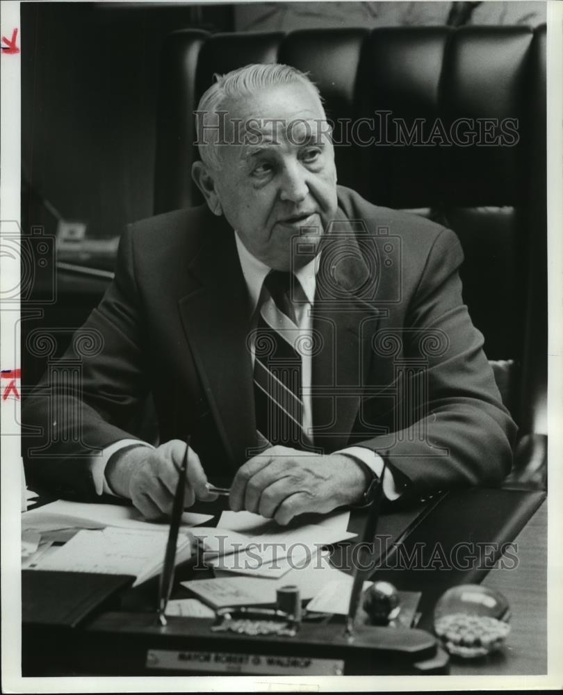 1982 Press Photo Homewood, Alabama Mayor Bob Waldrop - abna17129 - Historic Images