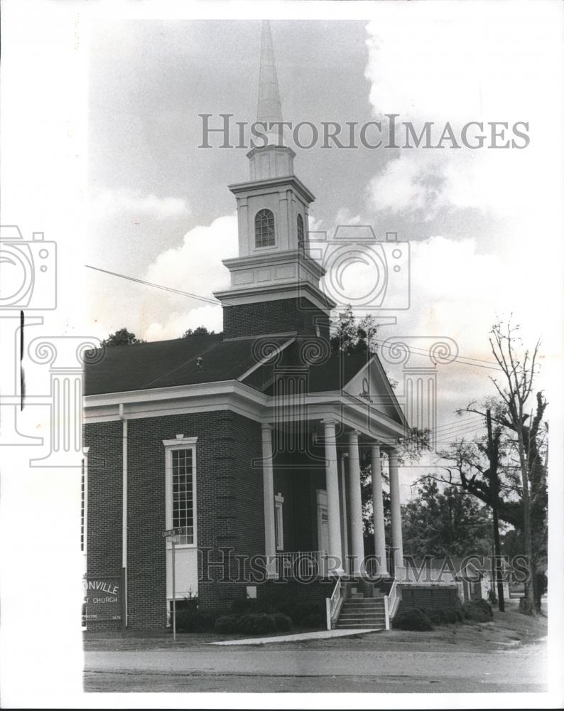 1978 Press Photo Wilsonville, Alabama Baptist Church - abna17290 - Historic Images