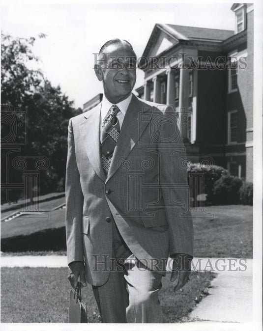 Press Photo Samford University - Dr. Leslie Stephen Wright - abna17344 - Historic Images