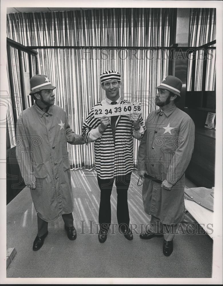 1987 Press Photo Bessemer, Alabama Centennial Celebration Mock Jail - abna19737 - Historic Images