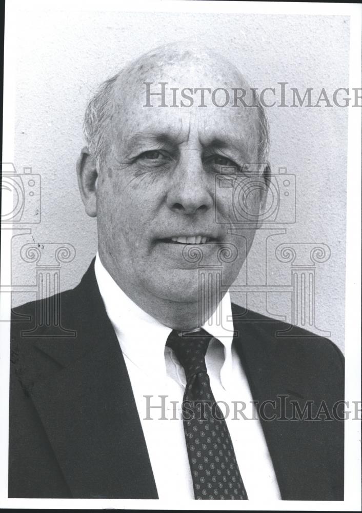1992 Press Photo Robert Walker, candidate for mayor, Hueytown, Alabama - Historic Images