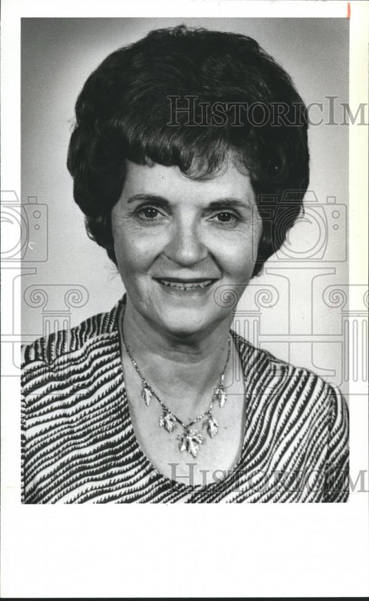 1979 Press Photo Altrusa Club of Birmingham President Mrs. Louise Walter - Historic Images