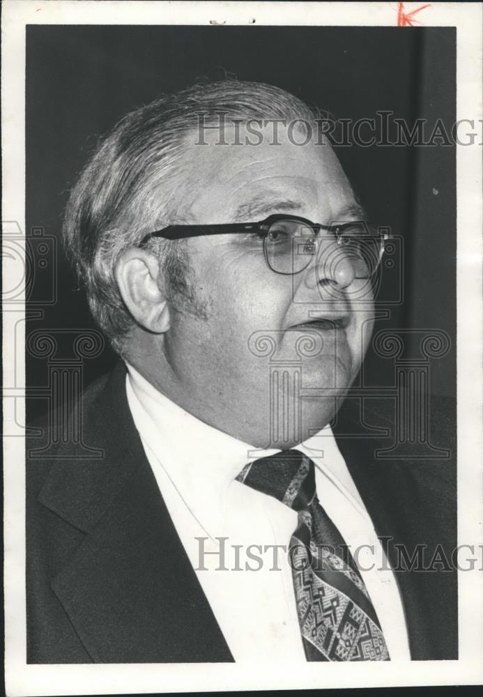 1976 Press Photo David Vann, Birmingham, Alabama Mayor - abna20121 - Historic Images