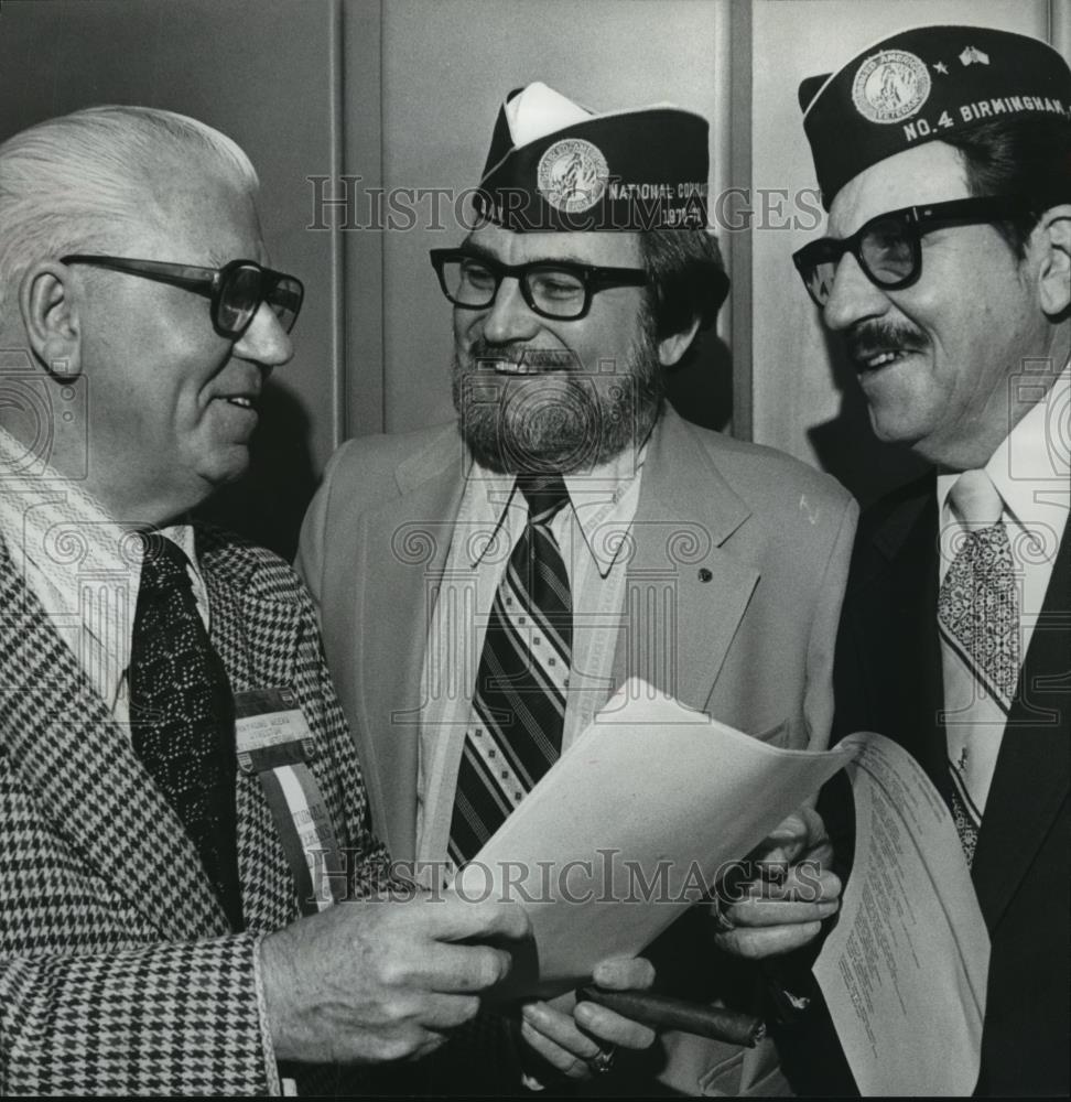1978 Press Photo Veteran Day - Raymond Weeks, Raymond Taylor, Vet Day Director - Historic Images