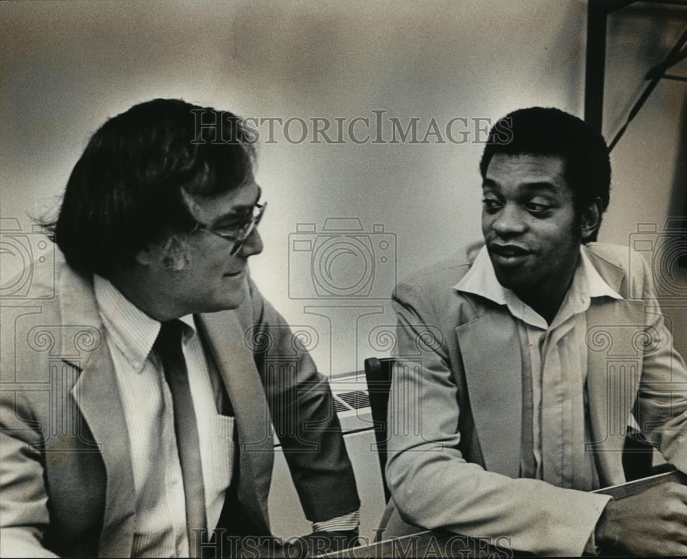 1983 Press Photo Paul Hardin and Randy Turpin Bell, alias Randy Cole. Crime - Historic Images