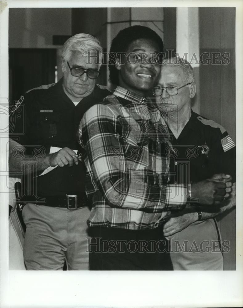 1982 Press Photo Darryl Travis Watkins Murder Trial, Alabama - abna20823 - Historic Images