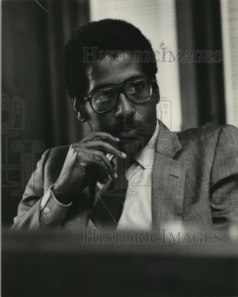 1983 Press Photo City Councilman William Bell - abna21395 - Historic Images