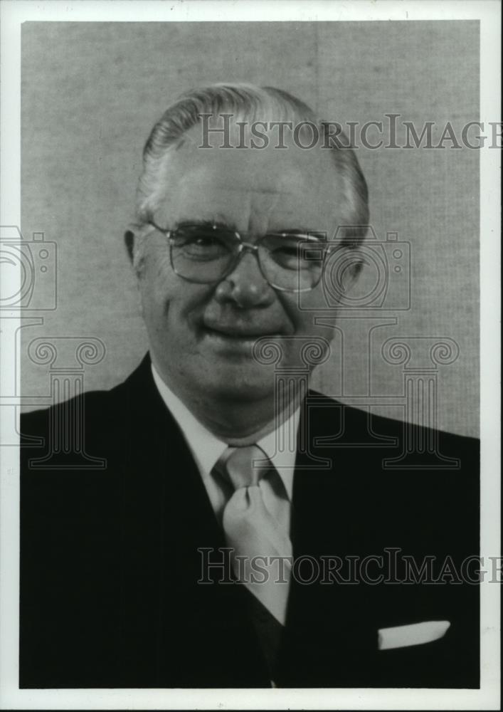 1988 Press Photo Wallace R. Bunn, Bell South, Birmingham, Alabama - abna21411 - Historic Images