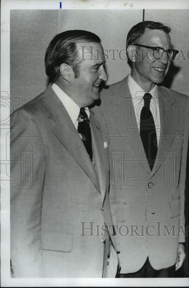 1978 Press Photo Art Hanes and Laurie Battle, politicians - abna21420 - Historic Images