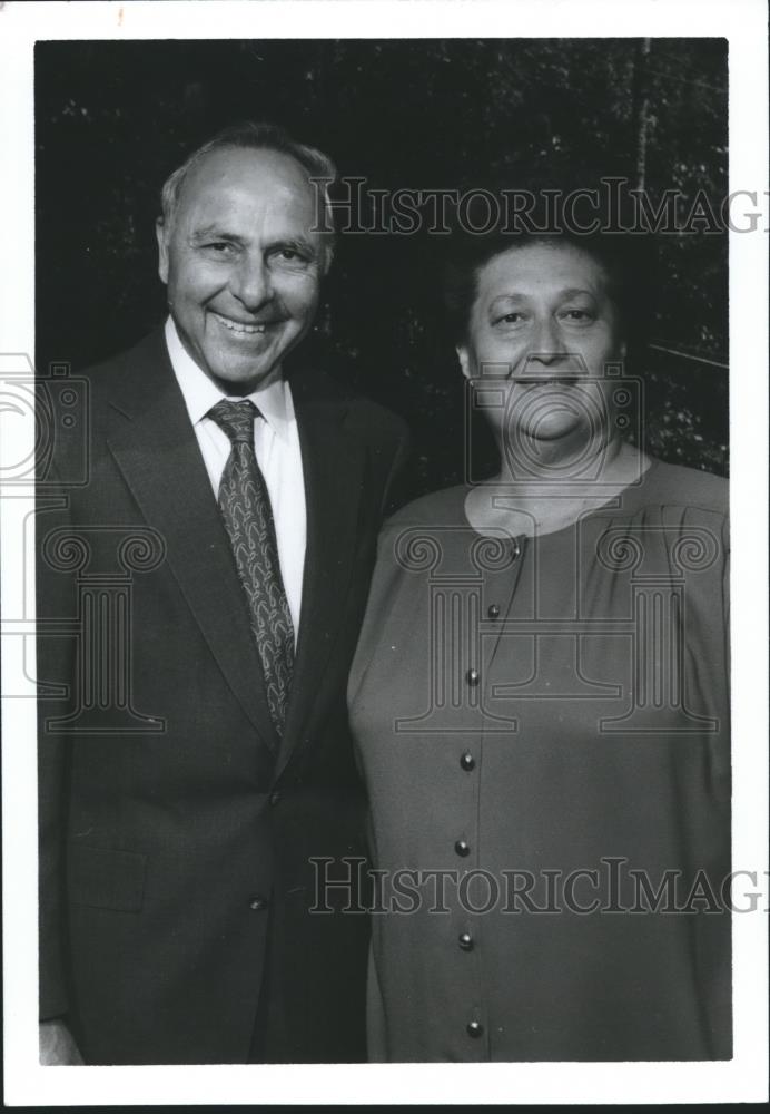 1987 Press Photo Mr. and Mrs. Anthony Bruno - abna21755 - Historic Images