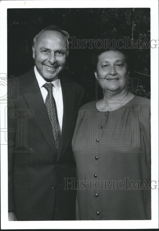 1987 Press Photo Mr. and Mrs. Anthony Bruno - abna21755 - Historic Images