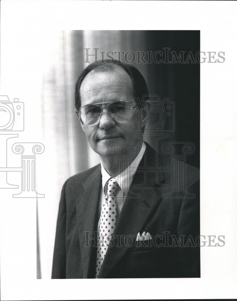 1991 Press Photo James F. Beall, President Alabama Bankers Association - Historic Images
