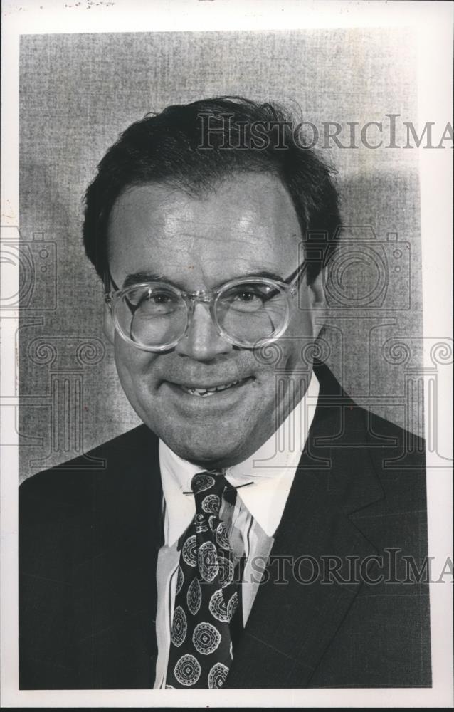 1991 Press Photo Bill Blount, State Democratic Chairman Candidate - abna21878 - Historic Images