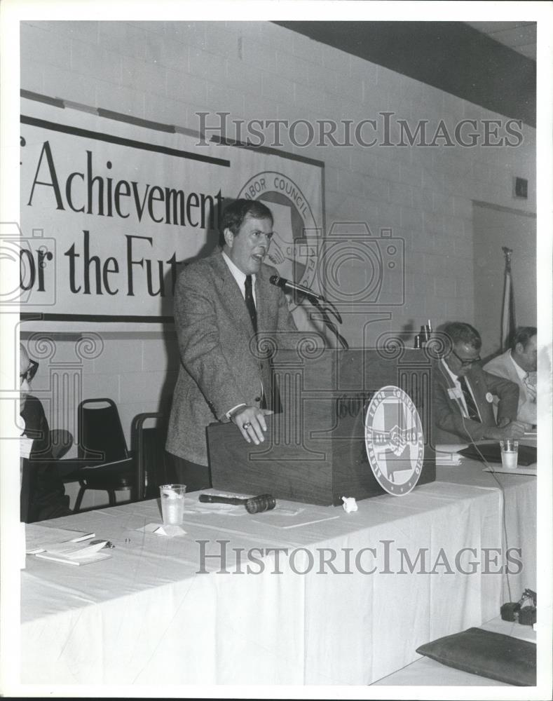 1981 Press Photo Bill Baxley, Politician from Alabama - abna22059 - Historic Images