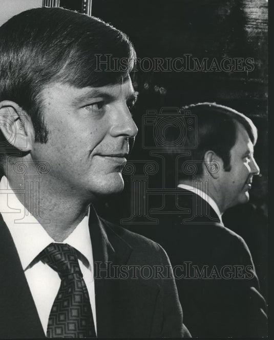 1976 Press Photo Neal Berte, President Birmingham Southern College - abna22303 - Historic Images