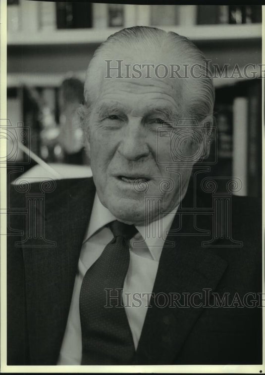 1989 Press Photo George Romney - mjb87185 - Historic Images