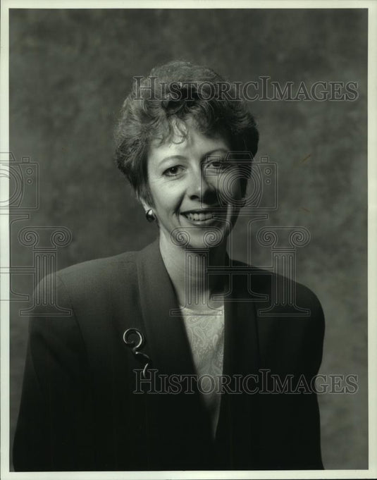 1993 Press Photo Joan Squires, Milwaukee Symphony Orchestra Executive Director - Historic Images